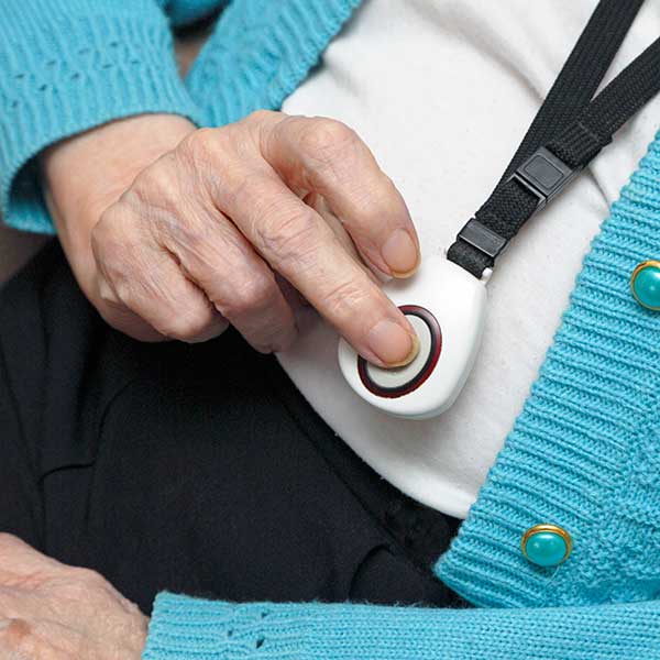 elderly panic button fall alarm