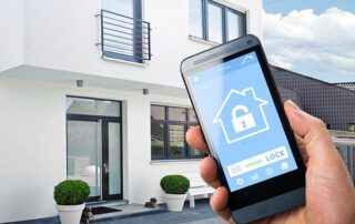 smartphone app controlled domestic burglar alarms